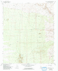 Ninetysix Hills NW Arizona Historical topographic map, 1:24000 scale, 7.5 X 7.5 Minute, Year 1966