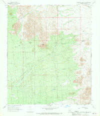 Ninetysix Hills SE Arizona Historical topographic map, 1:24000 scale, 7.5 X 7.5 Minute, Year 1966
