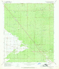 Ninetysix Hills SW Arizona Historical topographic map, 1:24000 scale, 7.5 X 7.5 Minute, Year 1966