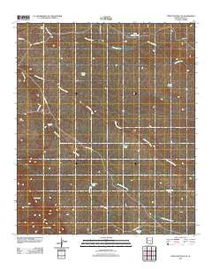 Ninetysix Hills NE Arizona Historical topographic map, 1:24000 scale, 7.5 X 7.5 Minute, Year 2011
