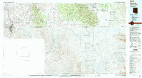 Nogales Arizona Historical topographic map, 1:100000 scale, 30 X 60 Minute, Year 1994