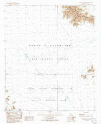 North of Isla Pinta Arizona Historical topographic map, 1:24000 scale, 7.5 X 7.5 Minute, Year 1990