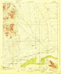 Norton Arizona Historical topographic map, 1:62500 scale, 15 X 15 Minute, Year 1929