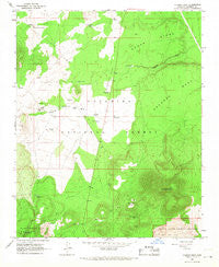 O'Leary Peak Arizona Historical topographic map, 1:24000 scale, 7.5 X 7.5 Minute, Year 1966