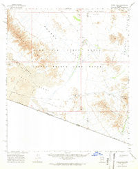 O'Neill Hills Arizona Historical topographic map, 1:62500 scale, 15 X 15 Minute, Year 1965