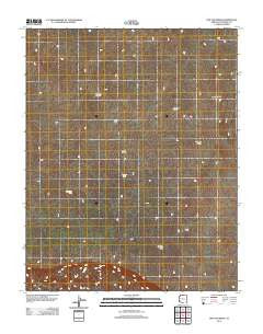 One Toe Ridge Arizona Historical topographic map, 1:24000 scale, 7.5 X 7.5 Minute, Year 2011