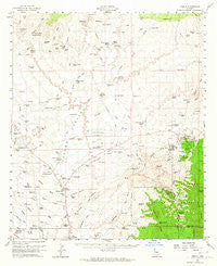Oracle Arizona Historical topographic map, 1:62500 scale, 15 X 15 Minute, Year 1959