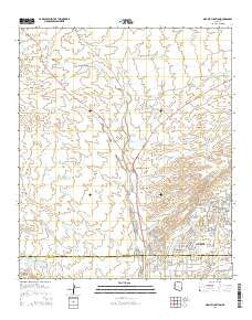 Oracle Junction Arizona Current topographic map, 1:24000 scale, 7.5 X 7.5 Minute, Year 2014