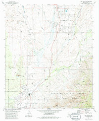 Oro Valley Arizona Historical topographic map, 1:24000 scale, 7.5 X 7.5 Minute, Year 1981