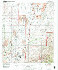 Oro Valley Arizona Historical topographic map, 1:24000 scale, 7.5 X 7.5 Minute, Year 1996