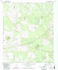 Ortega Mountain Arizona Historical topographic map, 1:24000 scale, 7.5 X 7.5 Minute, Year 1971