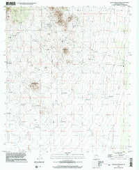 Outlaw Mountain Arizona Historical topographic map, 1:24000 scale, 7.5 X 7.5 Minute, Year 1996