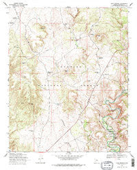 Page Springs Arizona Historical topographic map, 1:24000 scale, 7.5 X 7.5 Minute, Year 1969