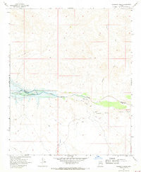 Palmerita Ranch Arizona Historical topographic map, 1:24000 scale, 7.5 X 7.5 Minute, Year 1967