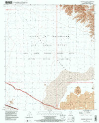 Paradise Canyon Arizona Historical topographic map, 1:24000 scale, 7.5 X 7.5 Minute, Year 1996