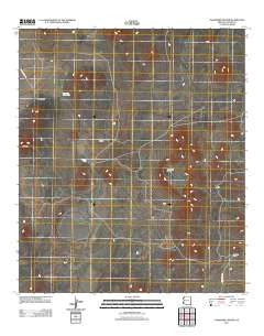 Paramore Crater Arizona Historical topographic map, 1:24000 scale, 7.5 X 7.5 Minute, Year 2011