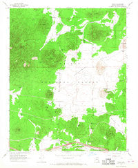 Parks Arizona Historical topographic map, 1:24000 scale, 7.5 X 7.5 Minute, Year 1966