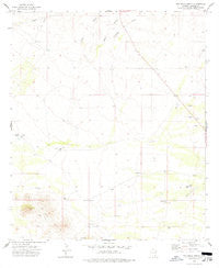 Pat Hills North Arizona Historical topographic map, 1:24000 scale, 7.5 X 7.5 Minute, Year 1974