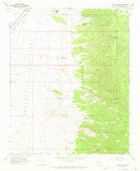 Peacock Peak Arizona Historical topographic map, 1:24000 scale, 7.5 X 7.5 Minute, Year 1968