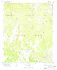 Perkinsville Arizona Historical topographic map, 1:24000 scale, 7.5 X 7.5 Minute, Year 1973