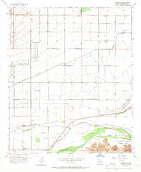 Perryville Arizona Historical topographic map, 1:24000 scale, 7.5 X 7.5 Minute, Year 1957