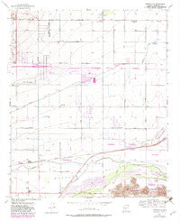 Perryville Arizona Historical topographic map, 1:24000 scale, 7.5 X 7.5 Minute, Year 1957