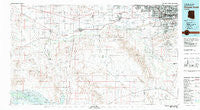 Phoenix South Arizona Historical topographic map, 1:100000 scale, 30 X 60 Minute, Year 1981