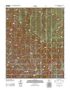 Picture Mountain Arizona Historical topographic map, 1:24000 scale, 7.5 X 7.5 Minute, Year 2011