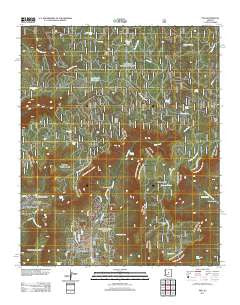 Pine Arizona Historical topographic map, 1:24000 scale, 7.5 X 7.5 Minute, Year 2011