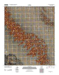Pinta Playa Arizona Historical topographic map, 1:24000 scale, 7.5 X 7.5 Minute, Year 2011