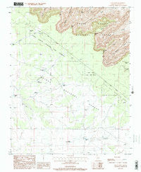 Piute Point Arizona Historical topographic map, 1:24000 scale, 7.5 X 7.5 Minute, Year 1988