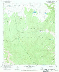 Point of Pines East Arizona Historical topographic map, 1:24000 scale, 7.5 X 7.5 Minute, Year 1967