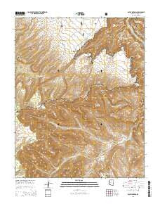 Point Imperial Arizona Current topographic map, 1:24000 scale, 7.5 X 7.5 Minute, Year 2014