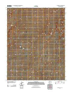 Poverty Flat Arizona Historical topographic map, 1:24000 scale, 7.5 X 7.5 Minute, Year 2011