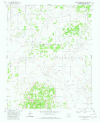 Preston Mesa North Arizona Historical topographic map, 1:24000 scale, 7.5 X 7.5 Minute, Year 1982