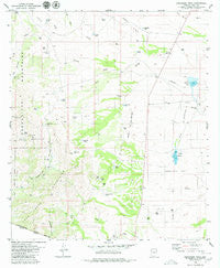 Presumido Peak Arizona Historical topographic map, 1:24000 scale, 7.5 X 7.5 Minute, Year 1979