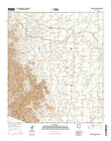 Presumido Peak Arizona Current topographic map, 1:24000 scale, 7.5 X 7.5 Minute, Year 2014