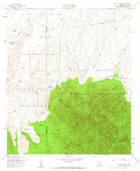 Pyeatt Ranch Arizona Historical topographic map, 1:24000 scale, 7.5 X 7.5 Minute, Year 1958