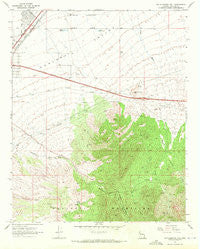 Rattlesnake Hill Arizona Historical topographic map, 1:24000 scale, 7.5 X 7.5 Minute, Year 1968