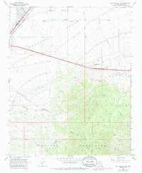 Rattlesnake Hill Arizona Historical topographic map, 1:24000 scale, 7.5 X 7.5 Minute, Year 1968