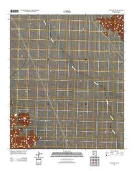 Raven Butte Arizona Historical topographic map, 1:24000 scale, 7.5 X 7.5 Minute, Year 2011