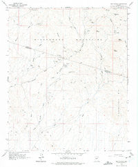 Red Picacho Arizona Historical topographic map, 1:24000 scale, 7.5 X 7.5 Minute, Year 1964