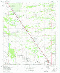 Red Rock Arizona Historical topographic map, 1:24000 scale, 7.5 X 7.5 Minute, Year 1980
