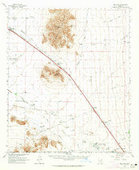 Red Rock Arizona Historical topographic map, 1:62500 scale, 15 X 15 Minute, Year 1963