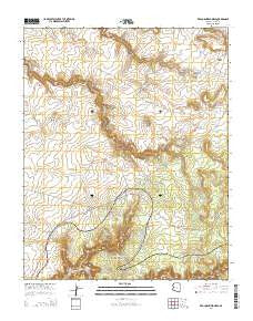 Red Cornfield Mesa Arizona Current topographic map, 1:24000 scale, 7.5 X 7.5 Minute, Year 2014