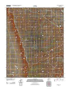 Red Mesa Arizona Historical topographic map, 1:24000 scale, 7.5 X 7.5 Minute, Year 2011