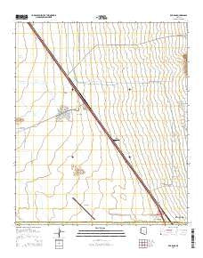 Red Rock Arizona Current topographic map, 1:24000 scale, 7.5 X 7.5 Minute, Year 2014
