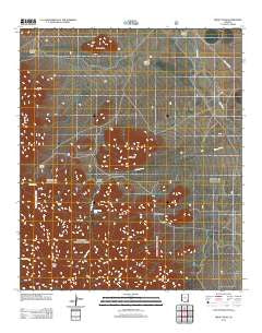 Reiley Peak Arizona Historical topographic map, 1:24000 scale, 7.5 X 7.5 Minute, Year 2011