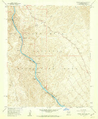 Ringbolt Rapids Arizona Historical topographic map, 1:24000 scale, 7.5 X 7.5 Minute, Year 1959