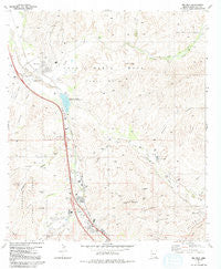 Rio Rico Arizona Historical topographic map, 1:24000 scale, 7.5 X 7.5 Minute, Year 1981